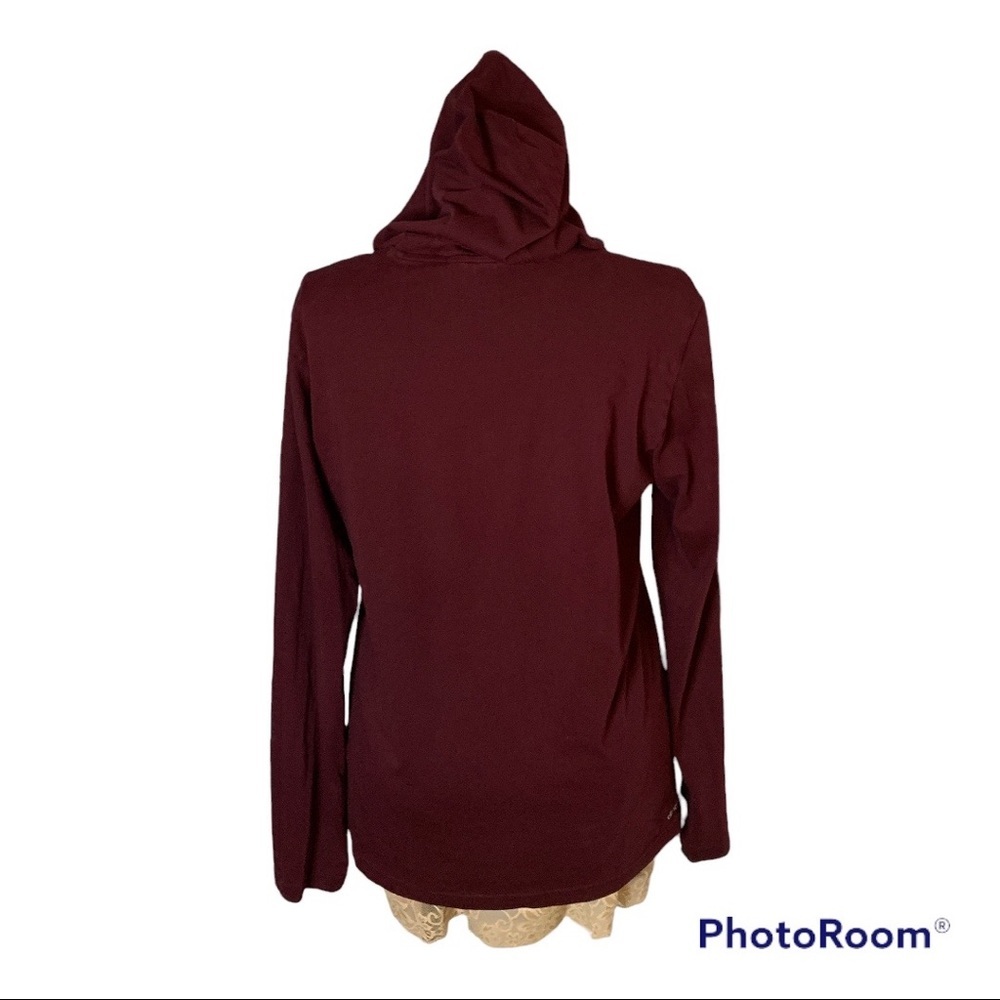 Full zip Climalite medium weight hooded sweatshirt SZ L - Picture 4 of 6